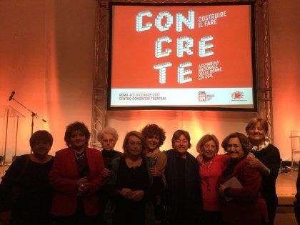 Concrete, il 4 e 5 dicembre a Roma l&#039;Assemblea nazionale delle donne Spi-Cgil