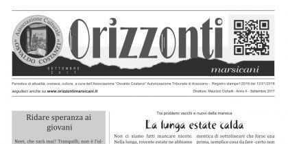 Orizzonti marsicani n.9-2017 A colloquio con Orante Venti Segretario generale Spi Cgil L&#039;Aquila