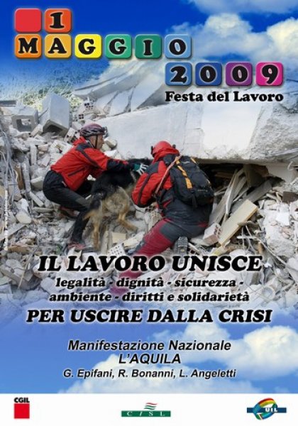 Luco dei Marsi (AQ): Primo maggio 2020 ricordando il Primo maggio 2009