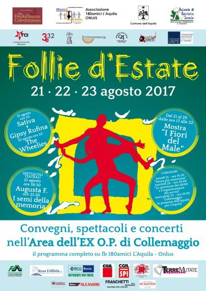 L&#039;Aquila 21-23 agosto 2017 Torna Follie d&#039;estate