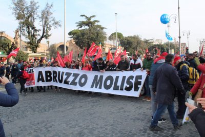 #FuturoalLavoro il 9 febbraio a Roma tanti i pensionati abruzzesi e molisani