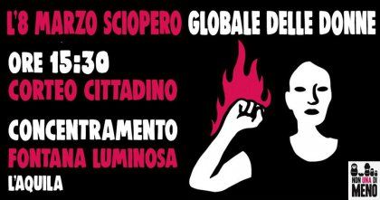 L&#039;Aquila 8 marzo 2018 #wetoogether le donne pensionate aderiscono allo Sciopero globale delle donne