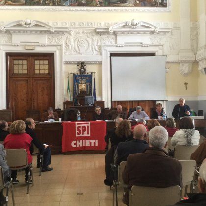 Prima assemblea provinciale Spi Chieti