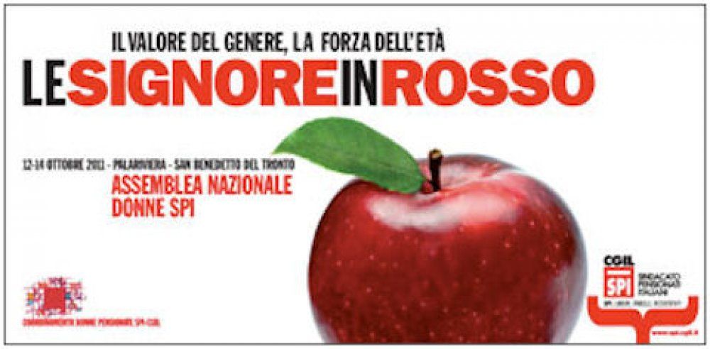 Ottava assemblea nazionale donne Spi Cgil 12-14 ottobre 2011 San Benedetto del Tronto