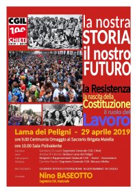 La nostra storia, il nostro futuro. 100 anni Cgil Chieti