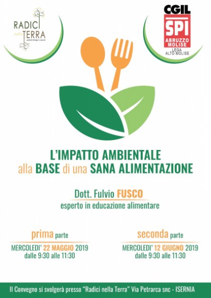 Lega Spi Alto Molise: alimentazione e ambiente