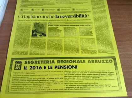 Ci tagliano anche la reversibilità?