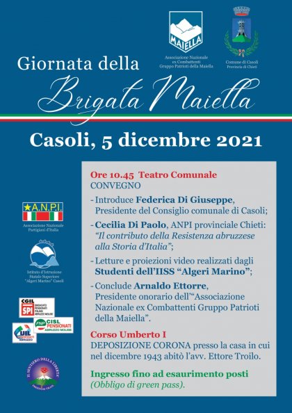 A Casoli (CH) &quot;Giornata della Brigata Maiella&quot;