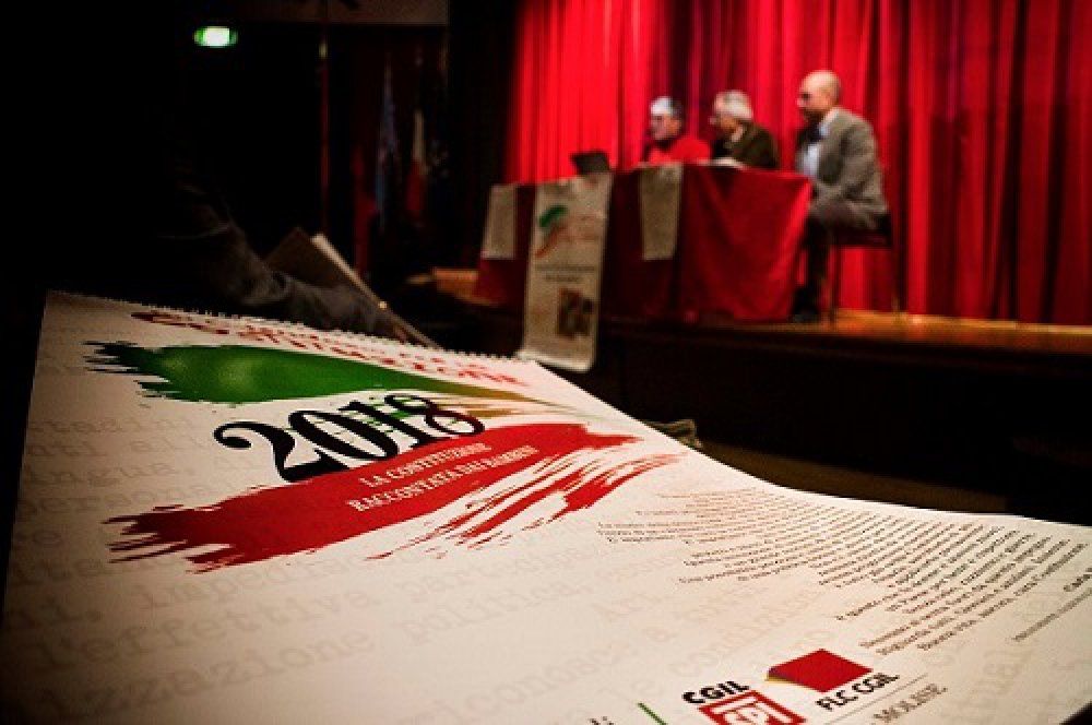 Campobasso 18 gennaio: evento di presentazione del Calendario per la Costituzione