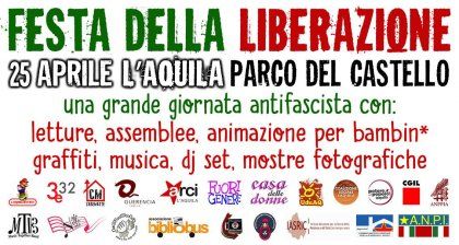 L&#039;Aquila 25 aprile 2018 Festa della Liberazione