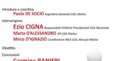 Campobasso 21 gennaio 2025: pensioni tra racconto e realtà