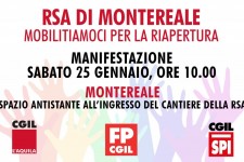 25 gennaio 2025 a Montereale (AQ) per la riapertura della RSA