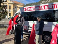 La &quot;Carovana dei Diritti&quot; a Pescasseroli (AQ)