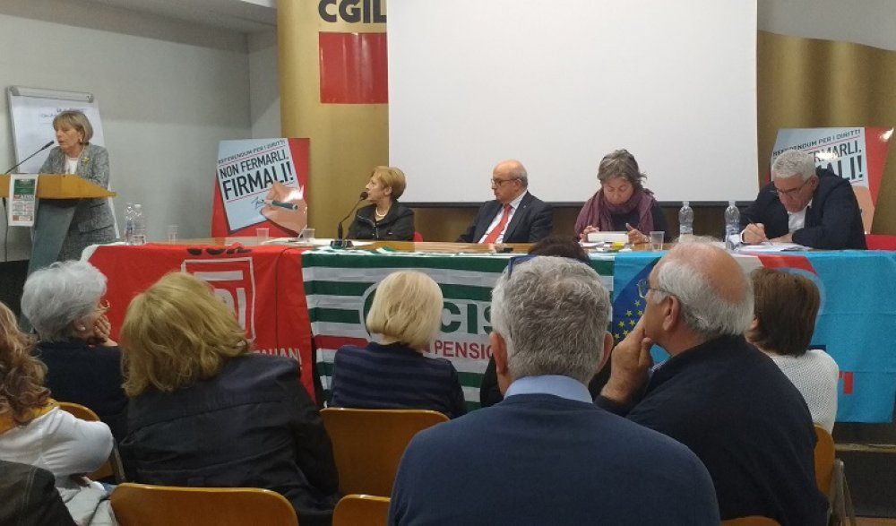 Assemblea provinciale unitaria Sindacati Pensionati