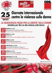 25N Le iniziative in Molise per la giornata contro la violenza sulle donne