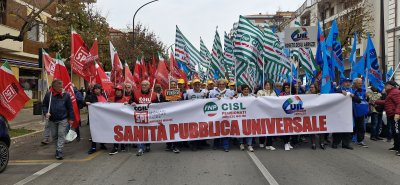 SOS sanità Abruzzo: la manifestazione