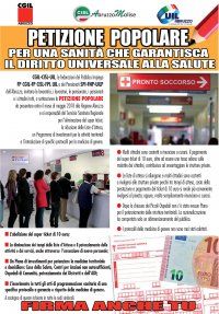 Sanità: un primo accordo sul superticket. Continua la raccolta delle firme